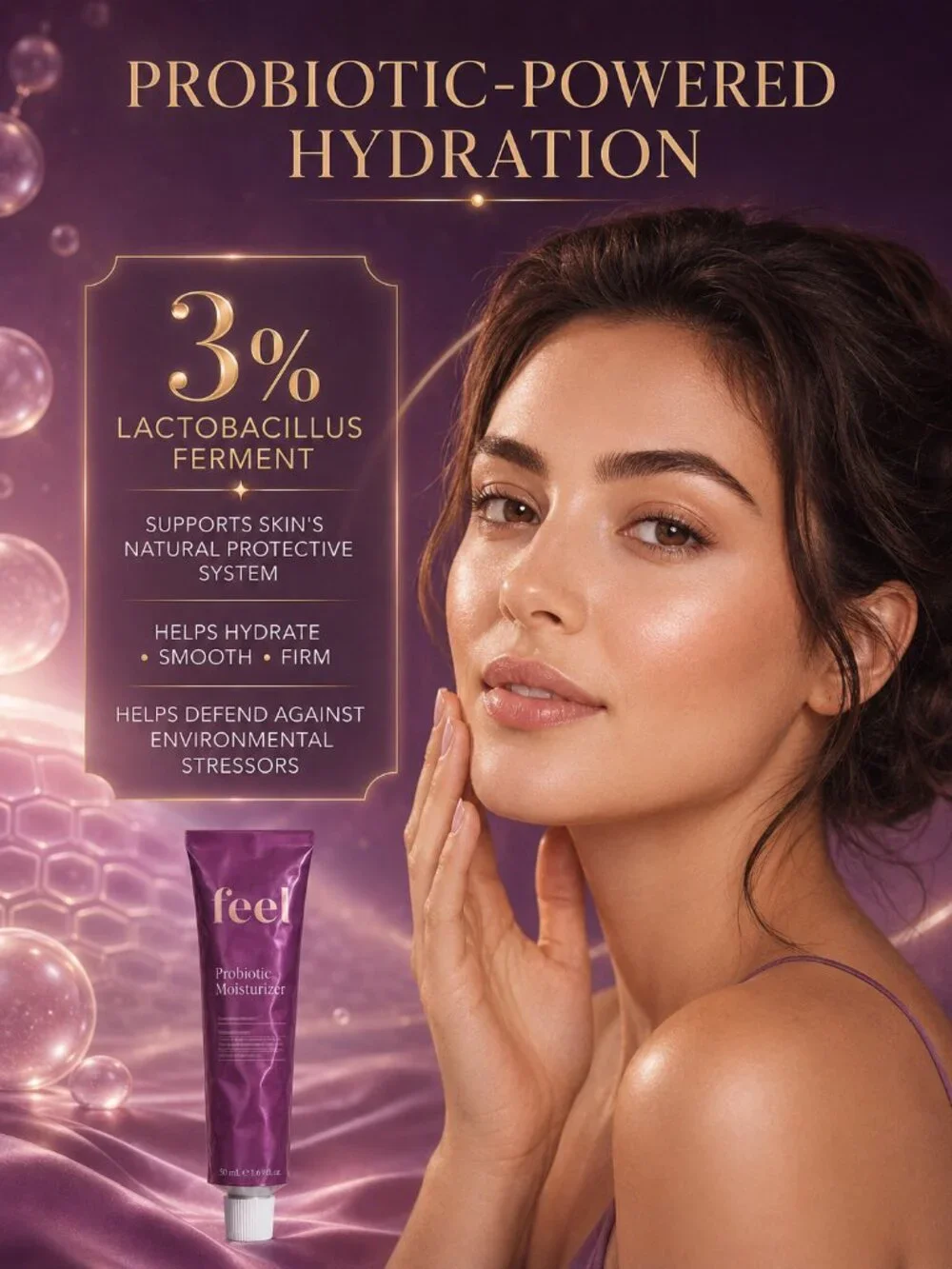 Feel Beauty Probiotic Moisturizer 50mL New